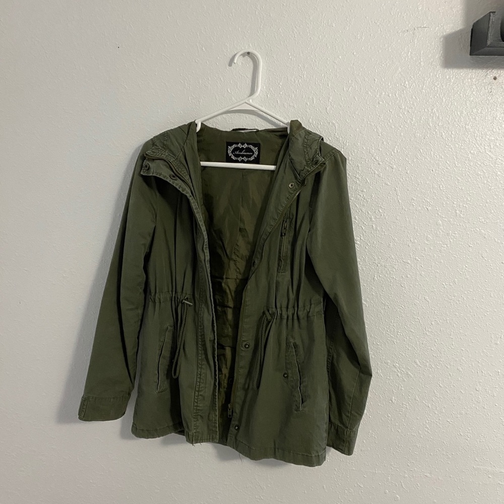 Olive green jacket